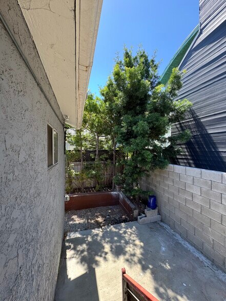 Landscaping Area - 526 Brooks Ave