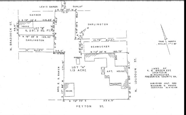 Floorplan - Fort Loudoun Apartments
