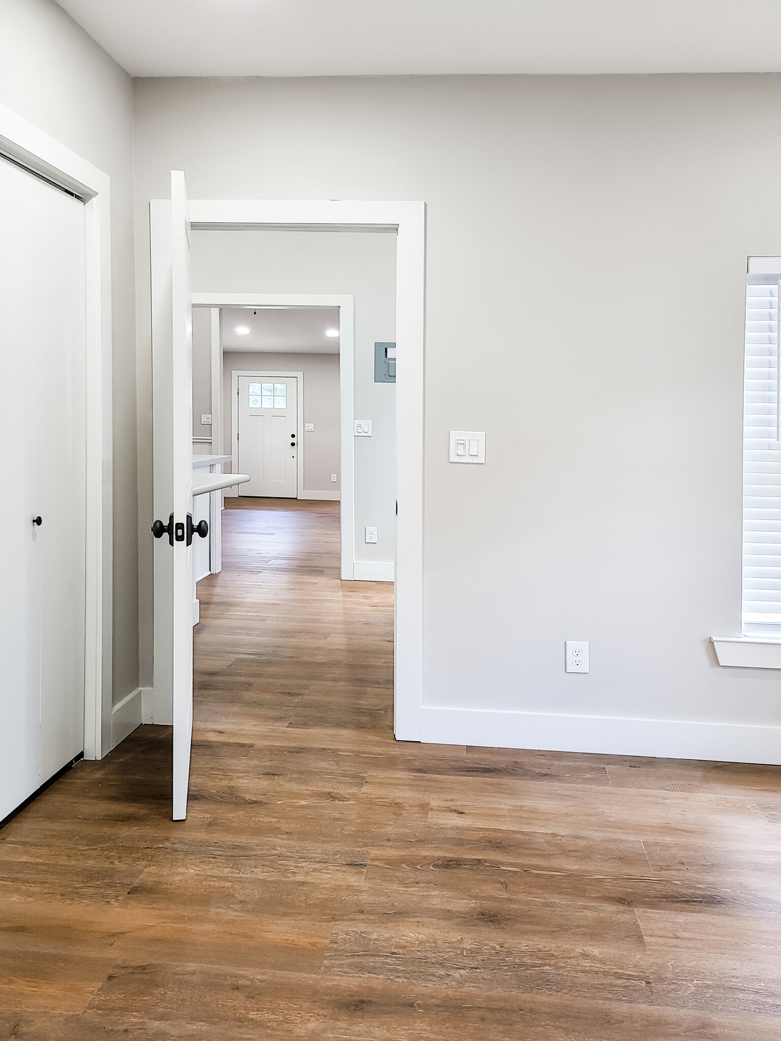 View from Bedroom, looking to front of unit - 1206 E carson