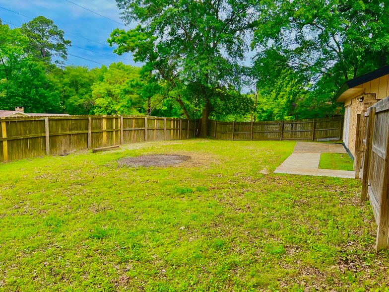 Left Side of Yard - 612 Hackney Ave