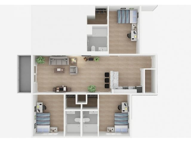 3x3 - Valley Falls Apartments