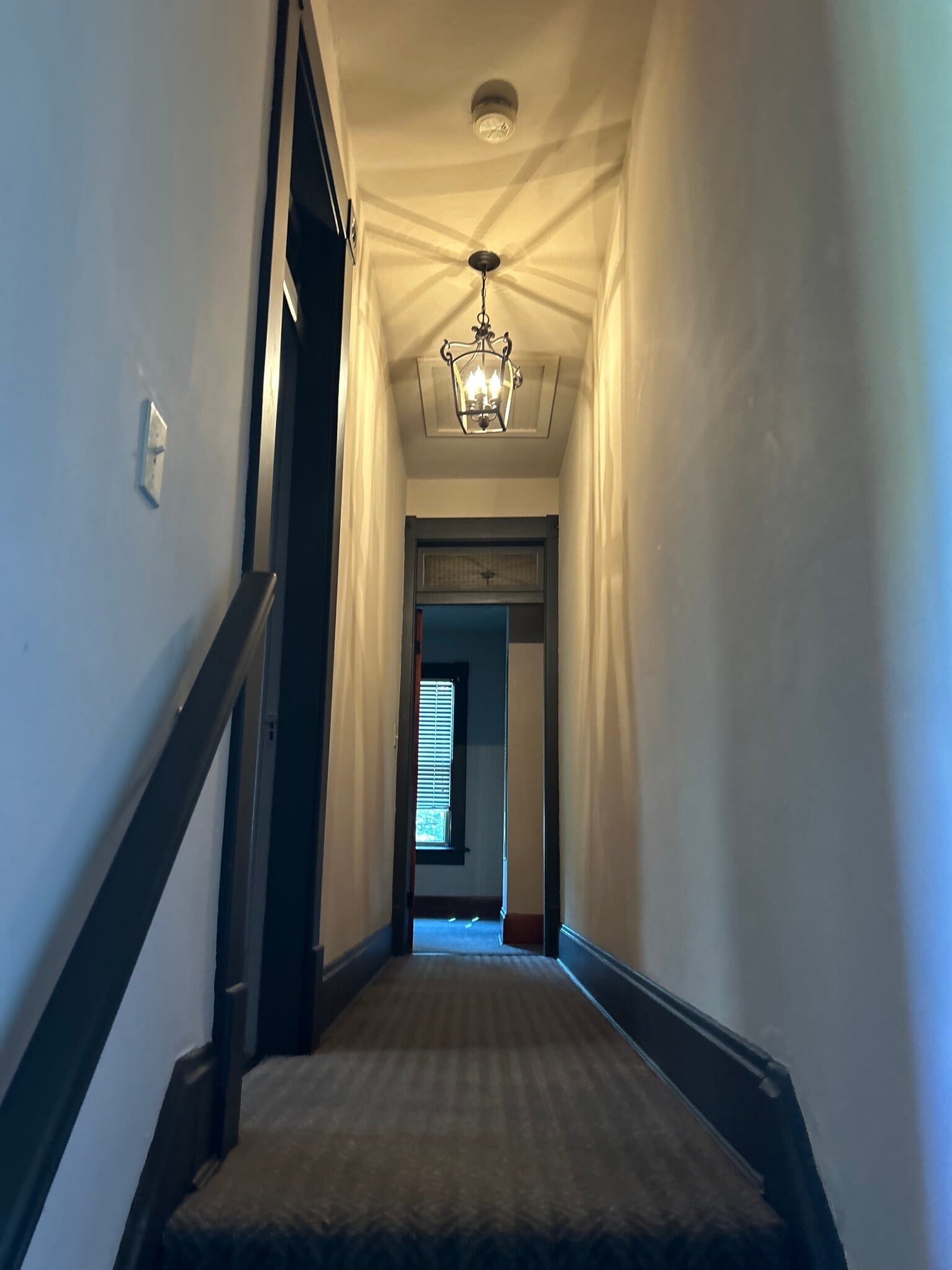 Upstairs hall - 118 E Kossuth St