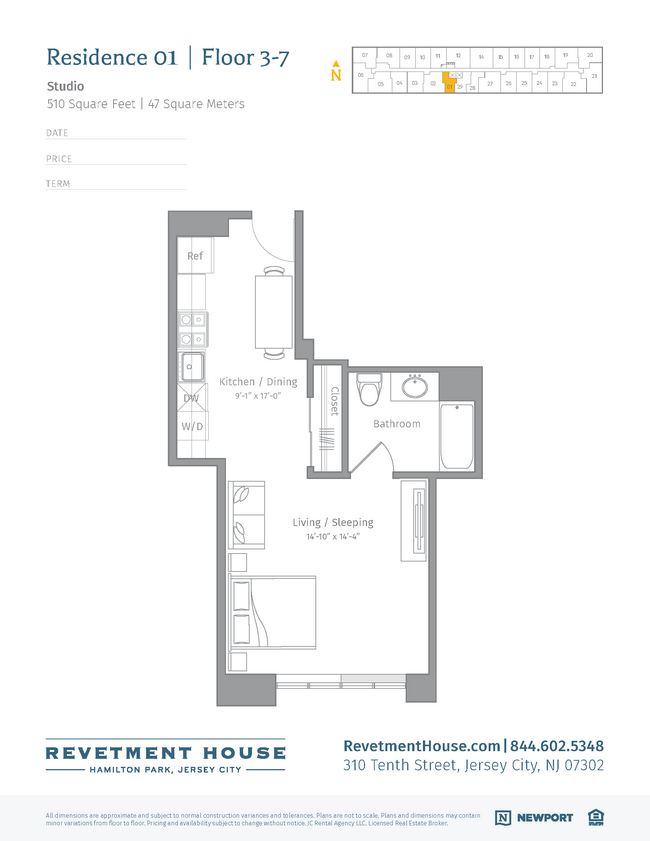 Floorplan - Revetment House