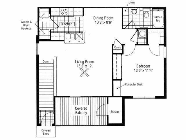 The Nottingham II - Gateway Crossing Apartment Homes