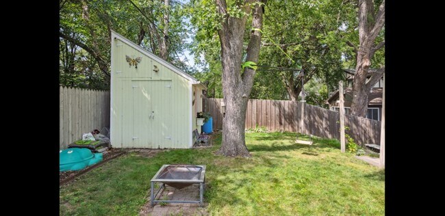 garden shed with a loft to store seasonal items - 2740 Alabama Ave S