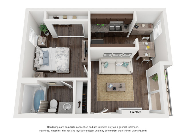 Floorplan - Playa Marina Apts