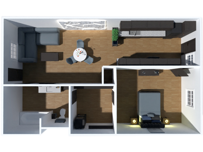 Interior Photo - The Flats at Canal Crossing