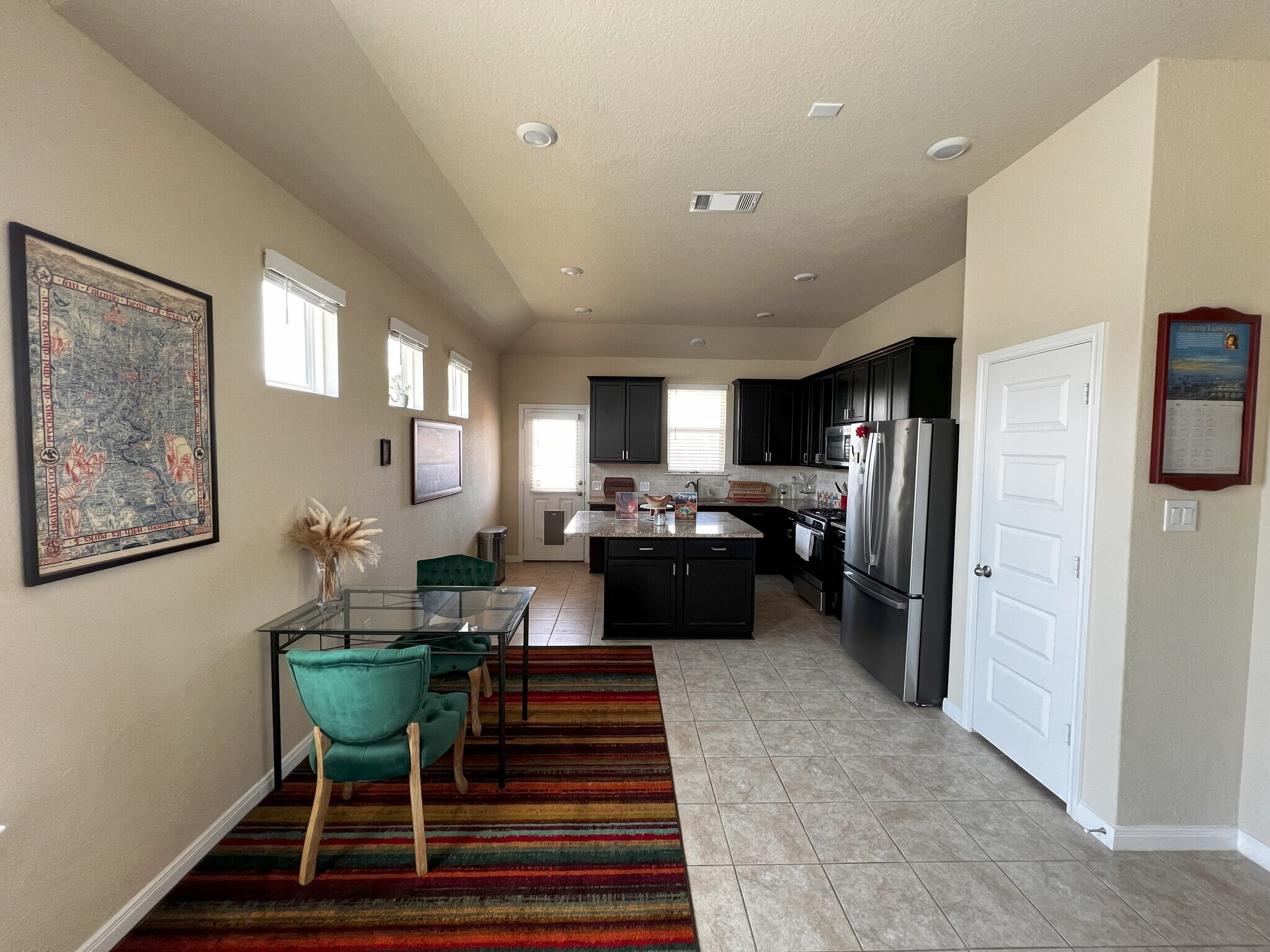 Dining room and kitchen (refrigerator included, 2021) - 9186 Devils Riv