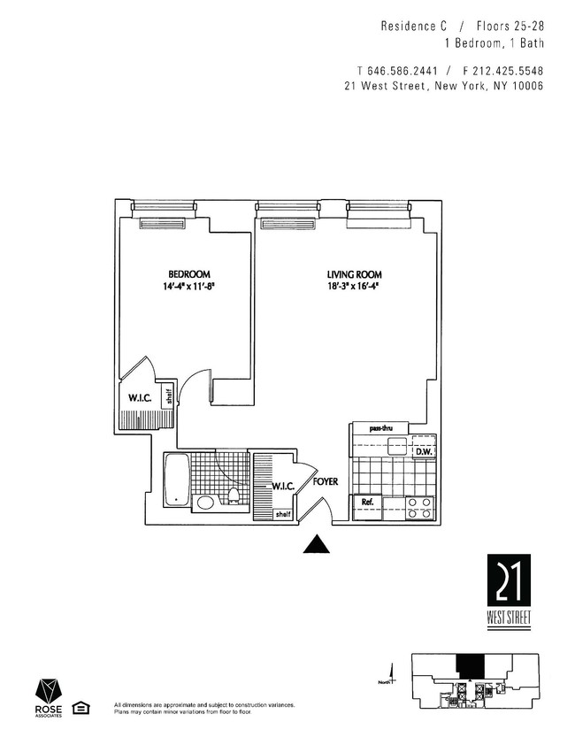 Floorplan - 21 West Street