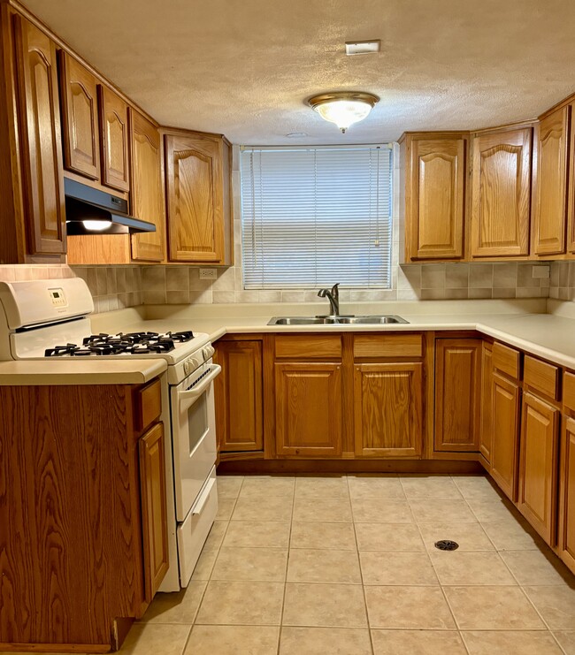 Garden level apartment kitchen - 6747 N Harding Ave