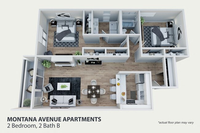 Floorplan - Montana Avenue