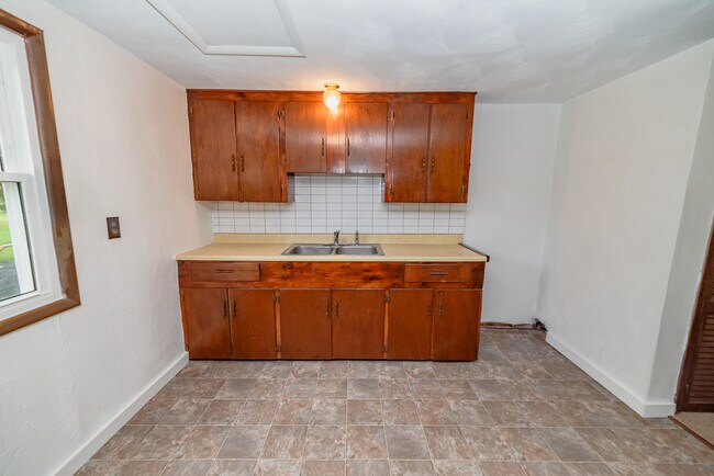 Fridge included (not in this photo) to the right of sink - 22 Muckey Rd