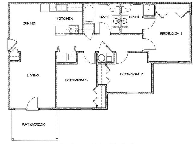 3BR/2BA - Lolo Vista Apartments