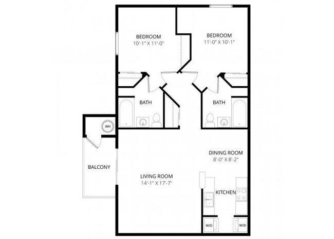 Floorplan - The Retreat at Speedway