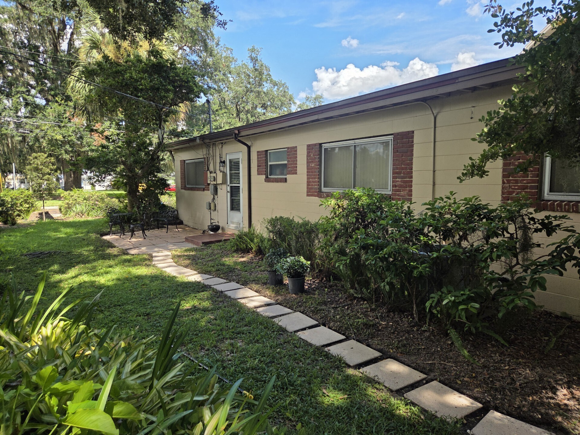 Side yard - 1010 Delaney Ave