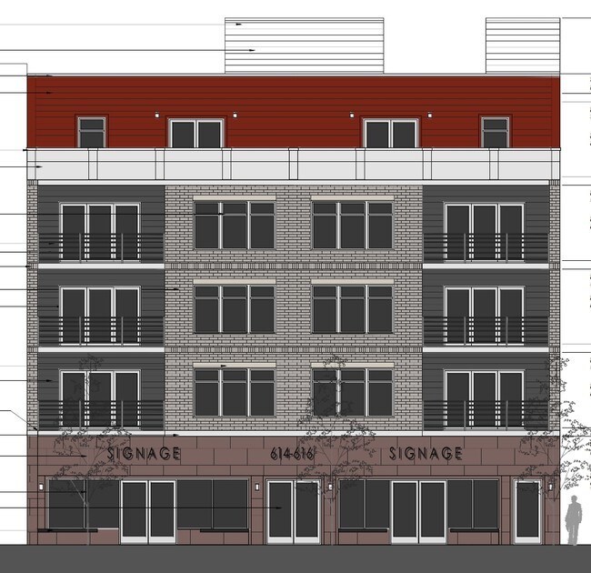 Artist Rendering - 614-616 Summit Ave