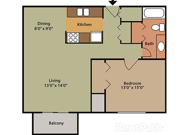 Floorplan - Candlewyck Apartments