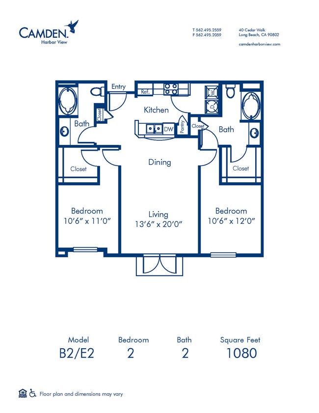 Floorplan - Camden Harbor View