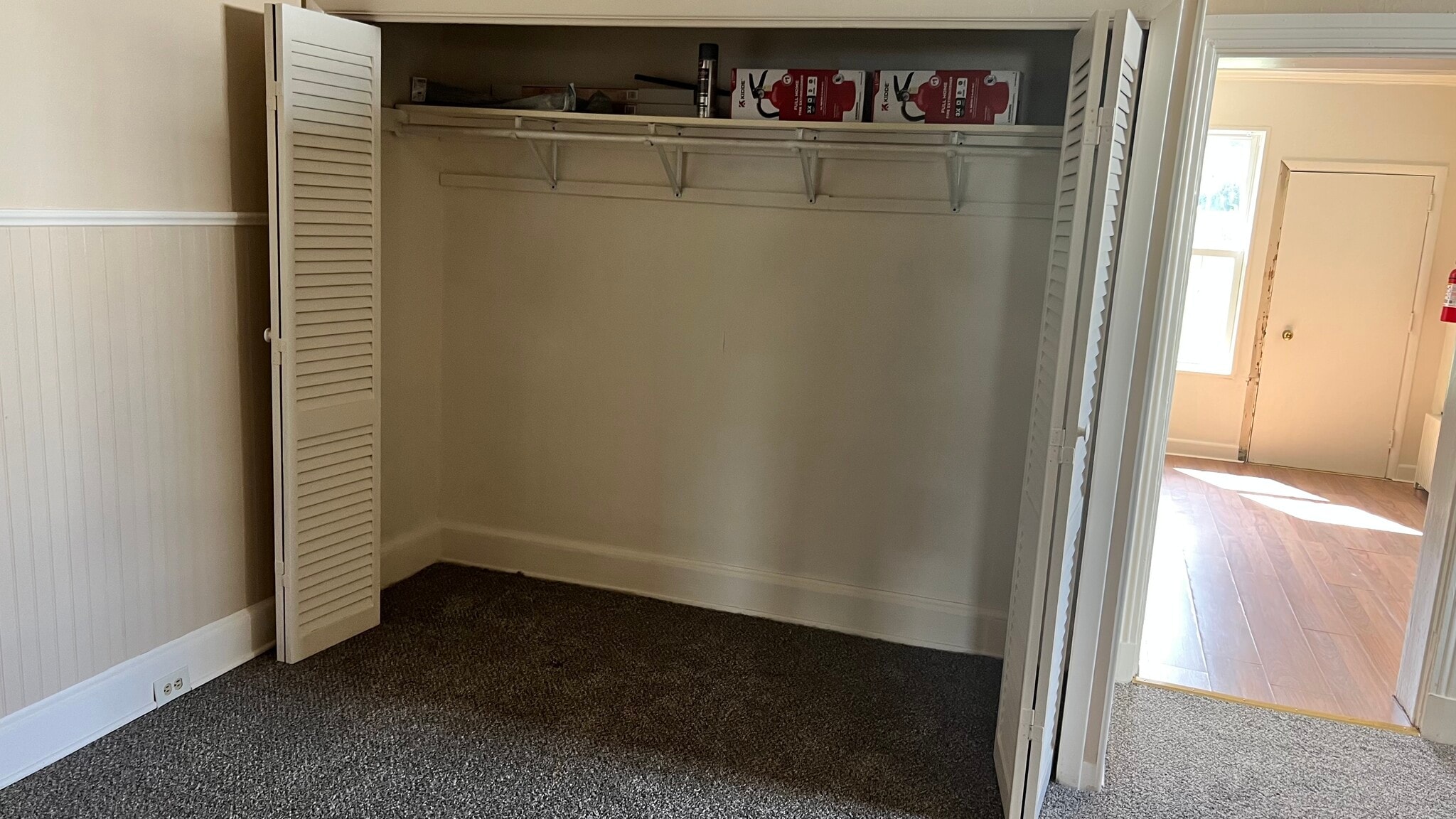 Very large bedroom closet, lots of storage! - 560 Walnut St