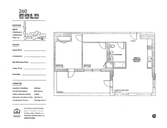 Floorplan - 260 Gold