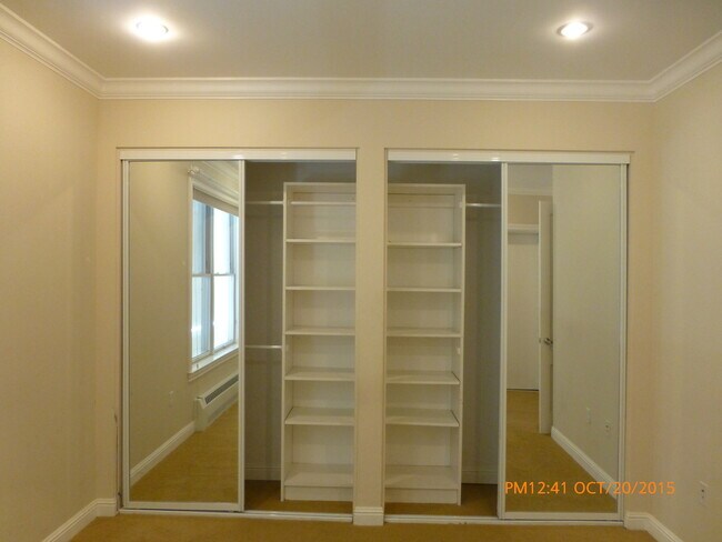 first floor west bedroom closet - 1596 Dolores St