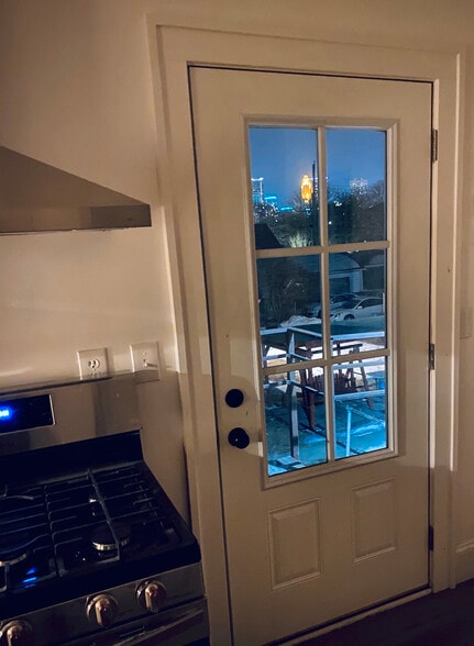 View through the kitchen door - 618 Adams Street NE