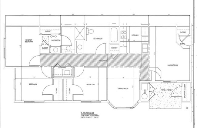 3BR/2BA - Salado Orchards Apartments