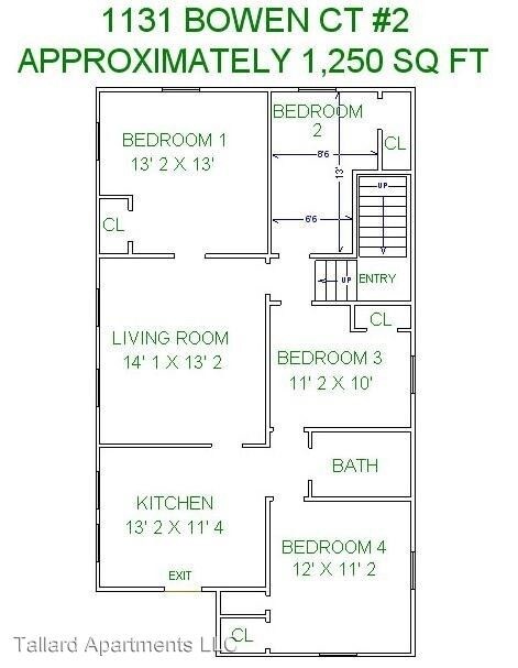Building Photo - 8 br, 2 bath Apartment - 1129/31 Bowen Ct.