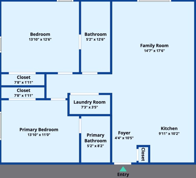 Floorplan - Stella's Place Apartments: NEAR UNCG