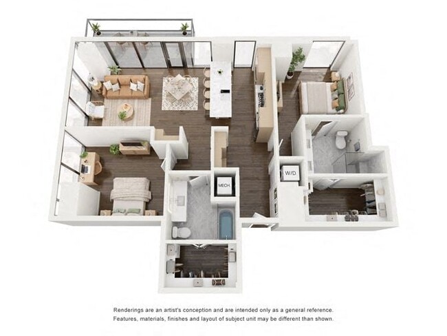 Floorplan - 700 River