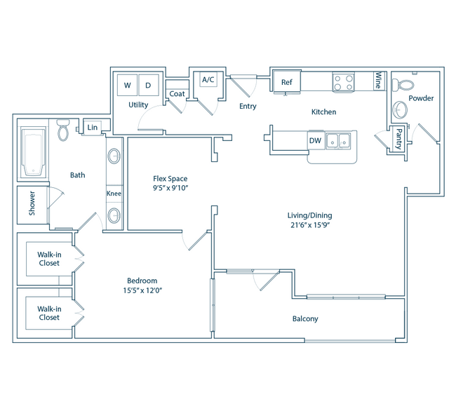 The Ella Lee Floor Plan - The Belle Meade at River Oaks