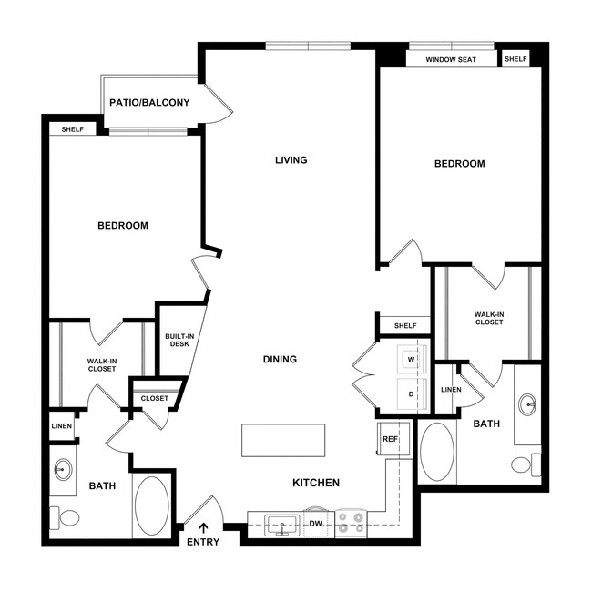 Floorplan - 7166 at Belmar