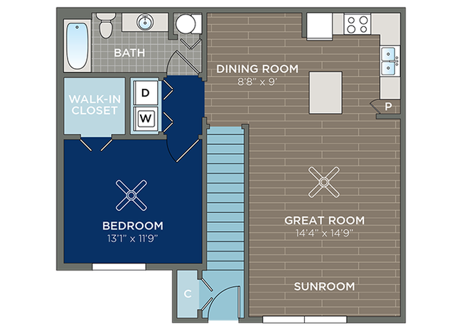 Floorplan - Courtyards at Estero