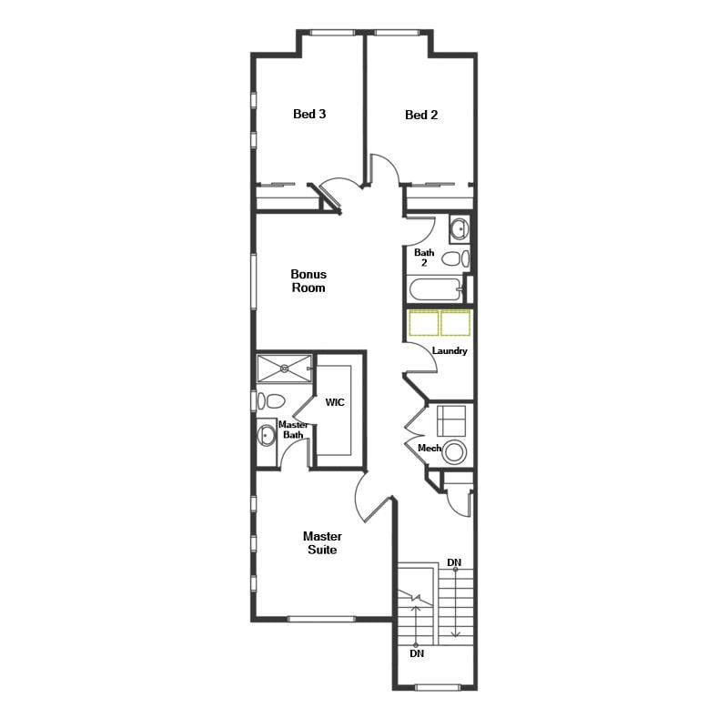 9278 Turlough upstairs floor plan - 9278 Turlough Hts