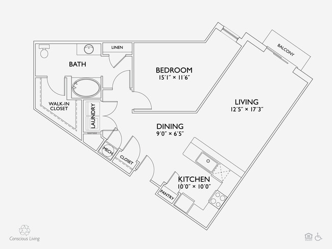 Floorplan - Penn Circle