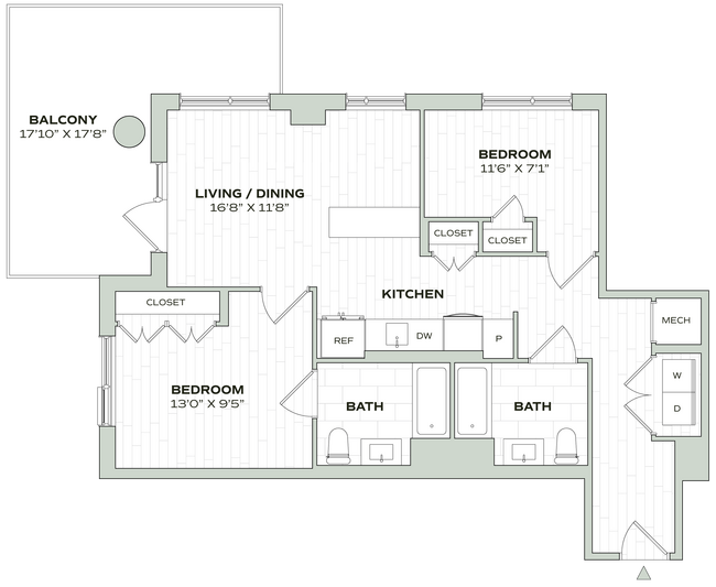 Floorplan - Alula at Bridge District