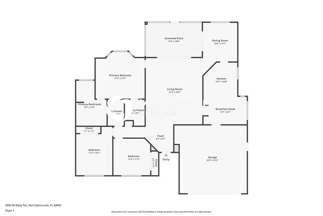 Primary Photo - 3 Bedroom Pet-Friendly Home in Port St Luc...