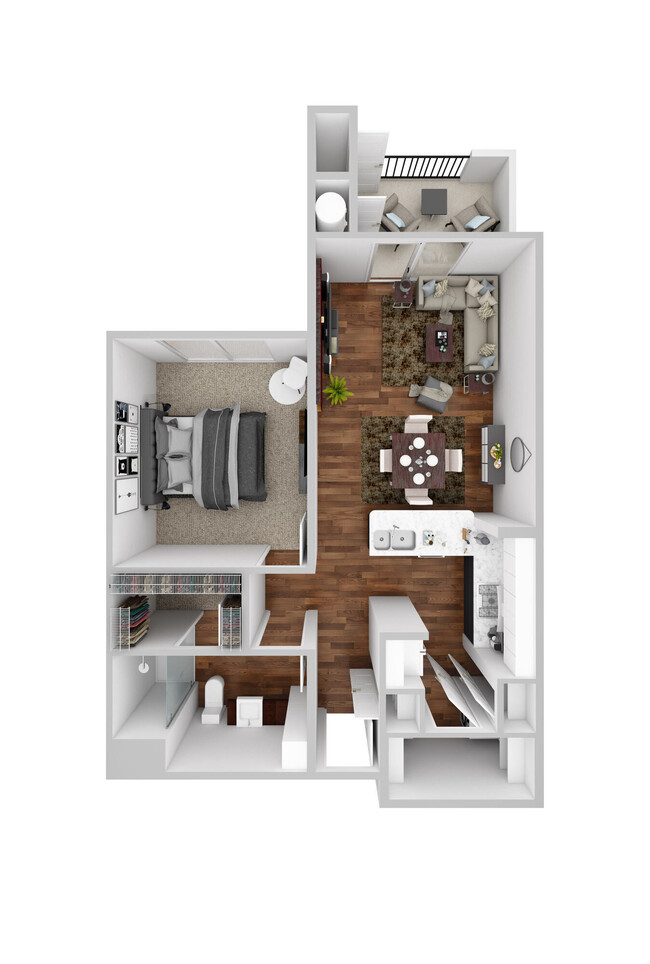 Floorplan - Mariposa at Jason Avenue