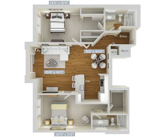 Floorplan - Avalon Clarendon