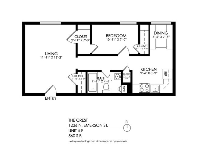 Floorplan - The Crest