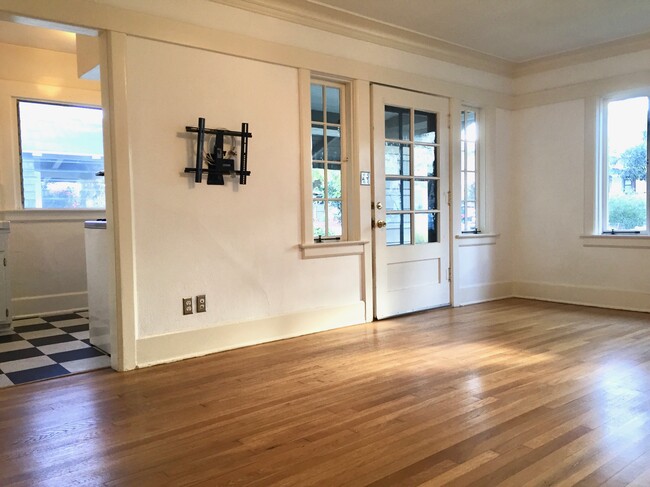 view form living room to front porch and street - 3512 Pershing Ave