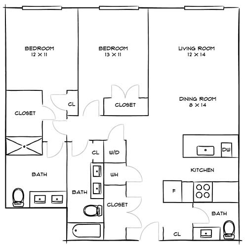 Floorplan - The Fremont