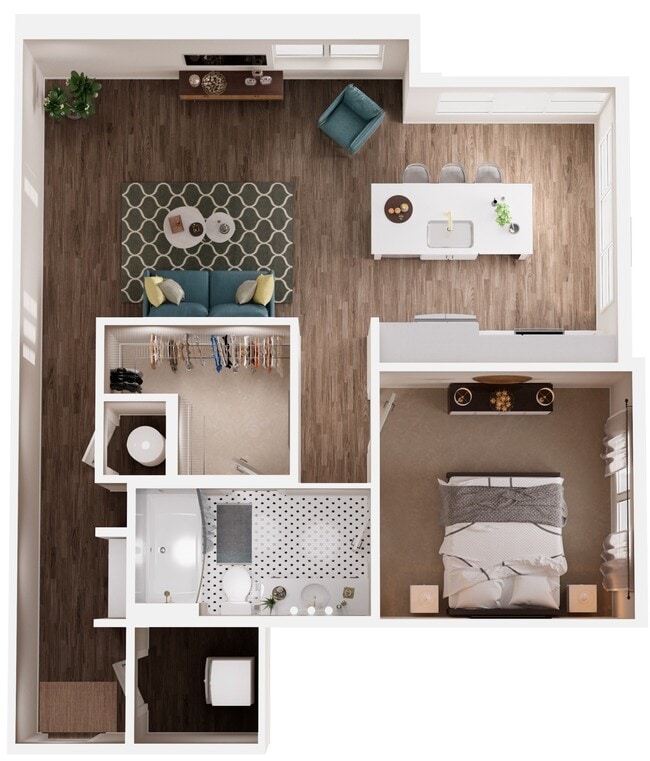 Floorplan - The Crown of Queen City