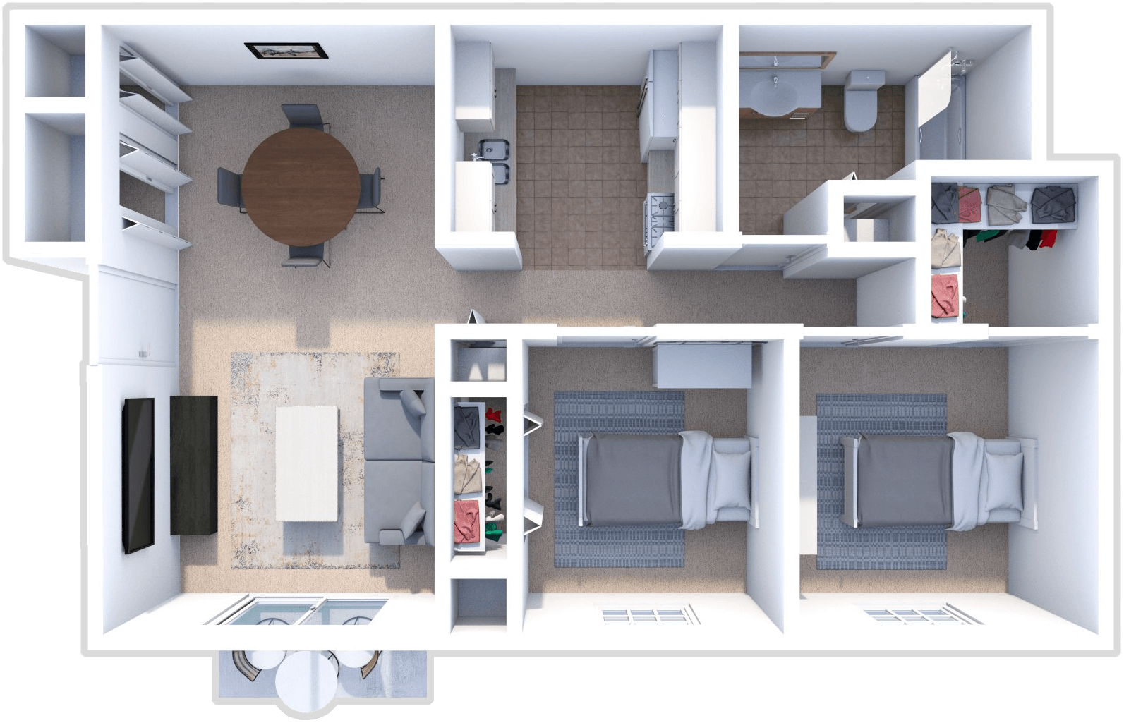 Ashton Pines 1049 N Oakland Blvd Waterford MI 48327 Apartment Finder