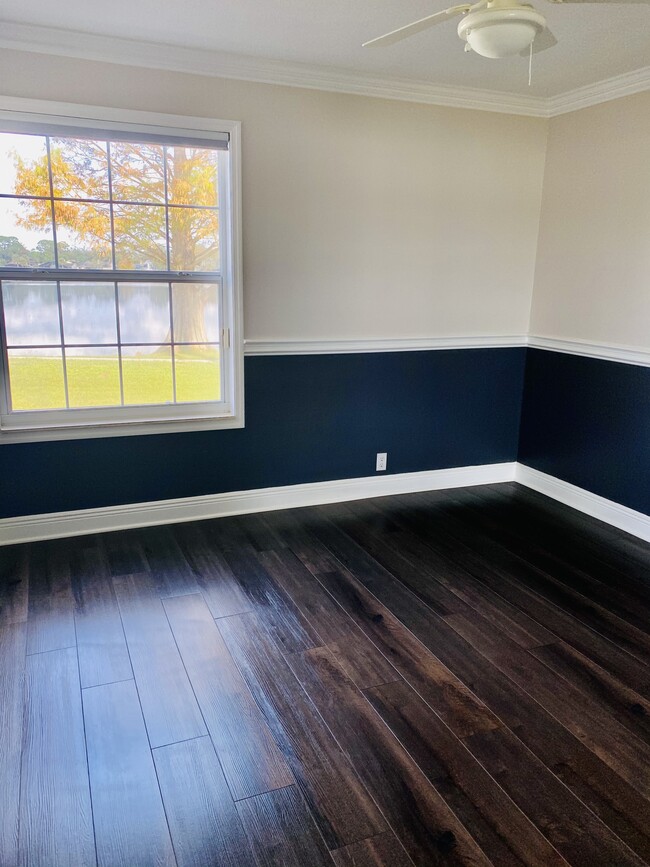 Bedroom #3 - new flooring and lake view - 556 Wekiva Cove Rd