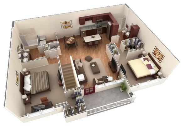 Floorplan - Springs at Knapp’s Crossing