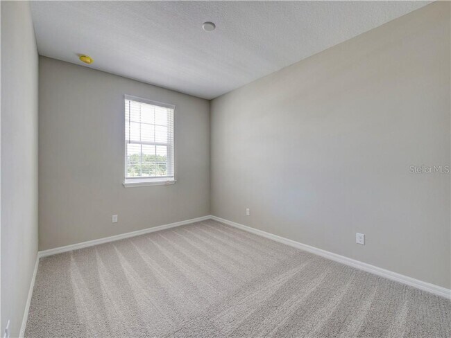 Bedroom #1 (total 3 bed), High ceiling height, window, spacious, closet, Windows with privacy screen - 1074 Amber Leaf Trail