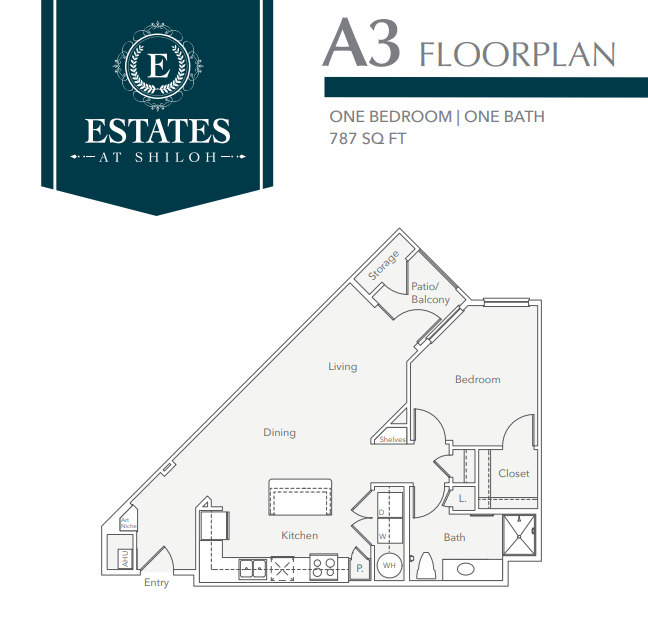 Floorplan - The Estates at Shiloh