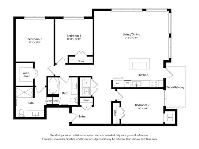 Floorplan - The Oasis at Twin Lakes
