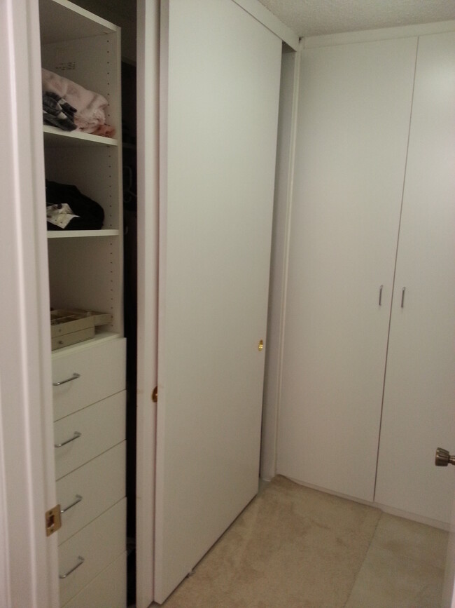Hall Closets with Dresser - 3602 W Estates Ln